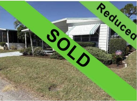 Venice, FL Mobile Home for Sale located at 935 Vincent W Bay Indies